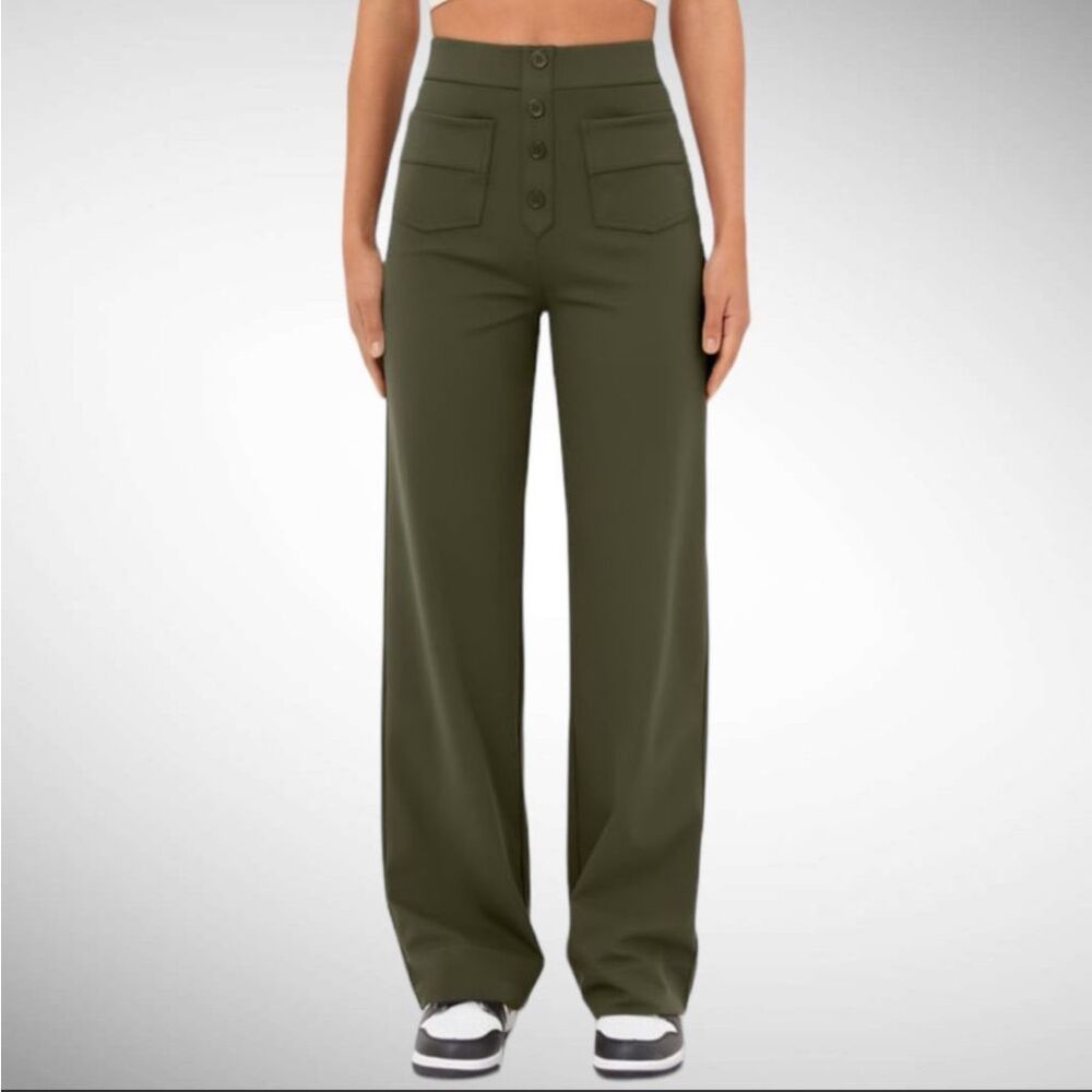 Size L (Regular) Halara High Waisted Button Multi… - image 1